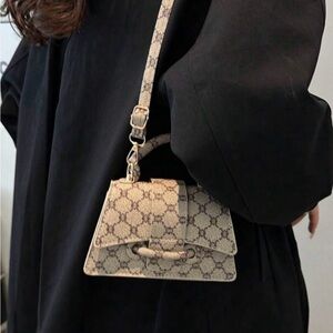 Boho Vegan Leather Mini Crossbody Bag